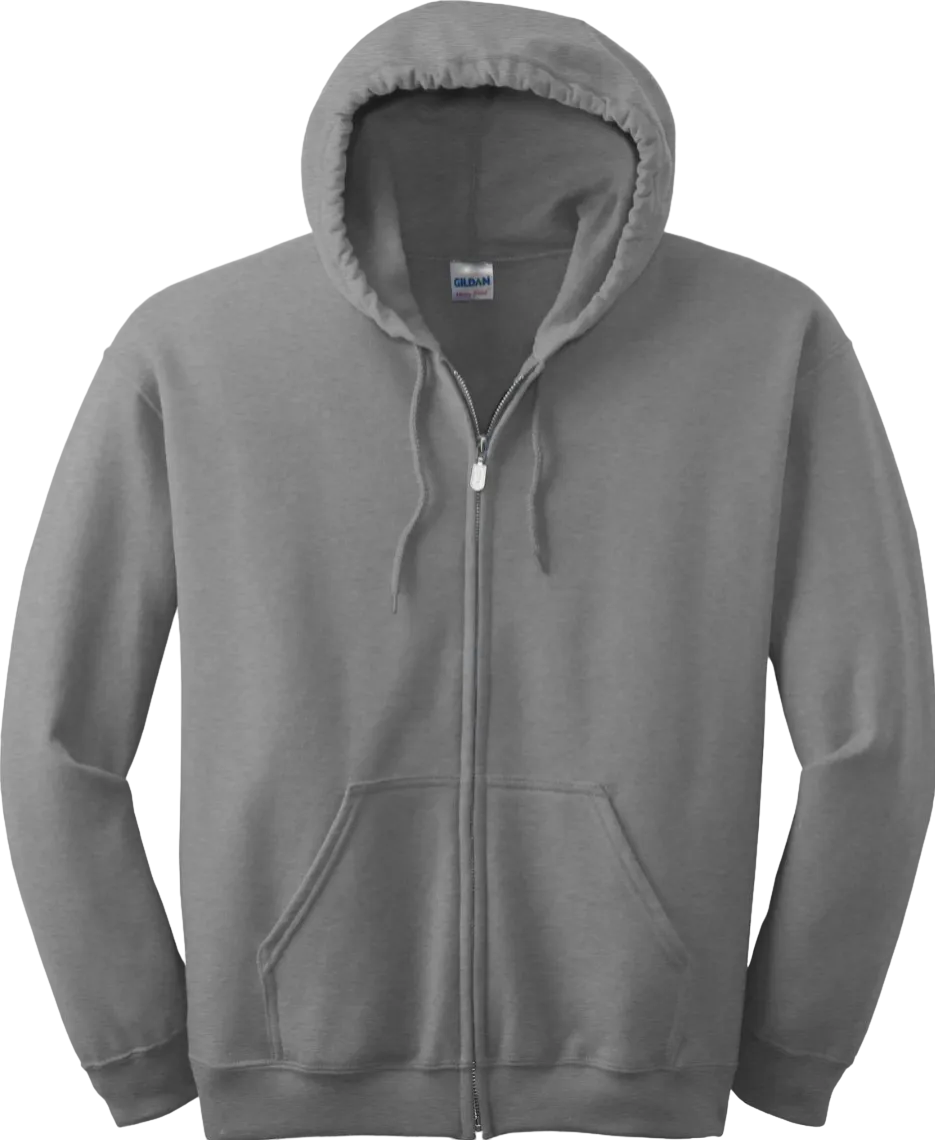 Heavy Blend Full-Zip Hooded Sweatshirt