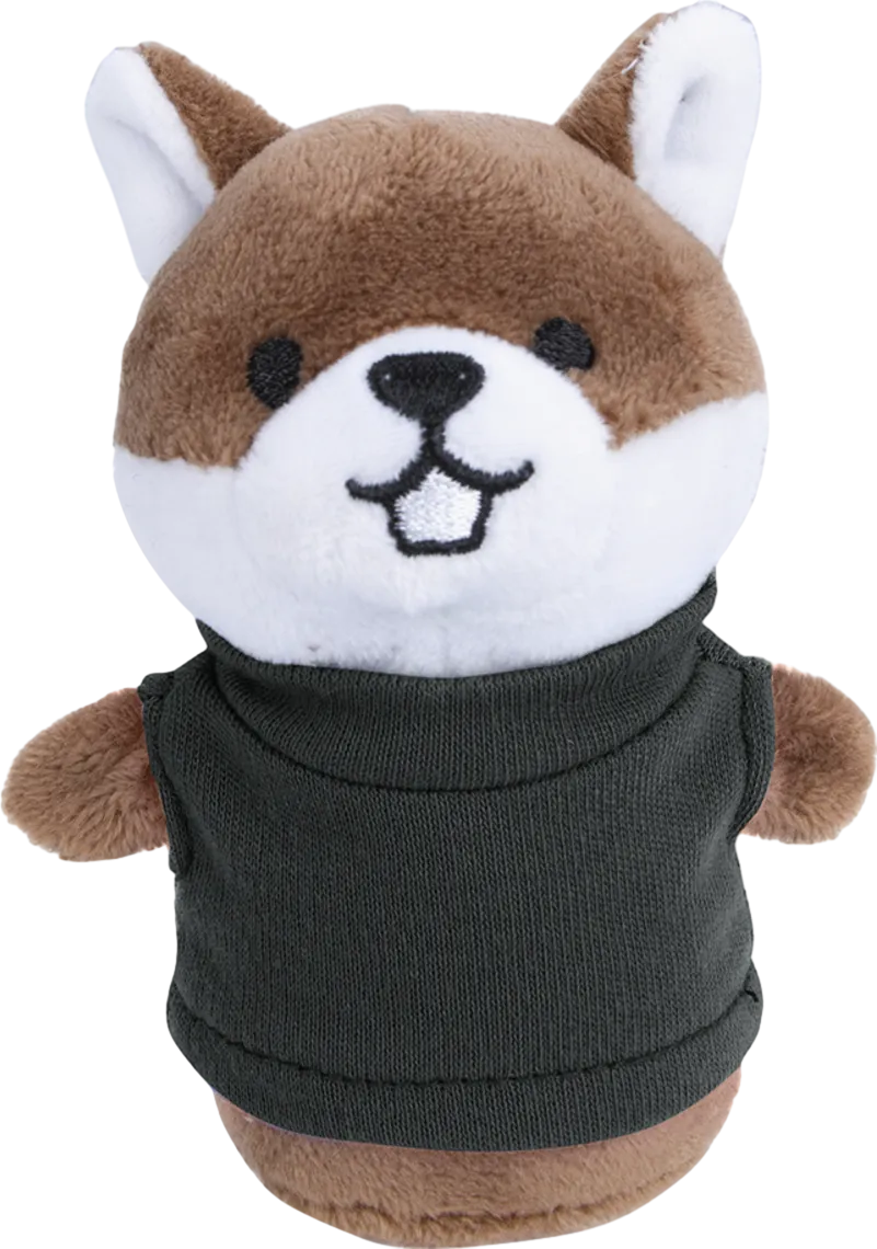 Squirrel Shortie - 4" Plush