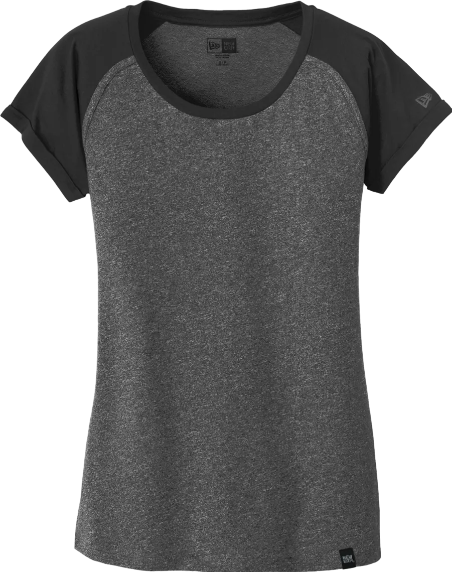 Ladies Heritage Blend Varsity Tee
