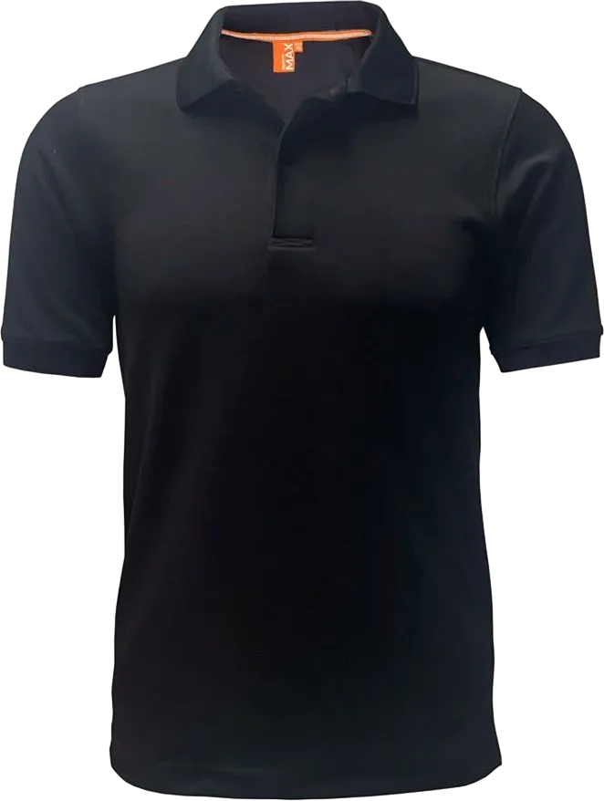 Max Men's Microfiber Spandex Polo Shirt