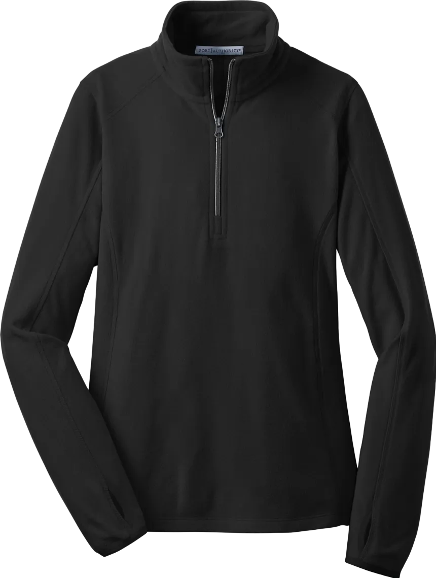 Ladies Microfleece 1/2-Zip Pullover