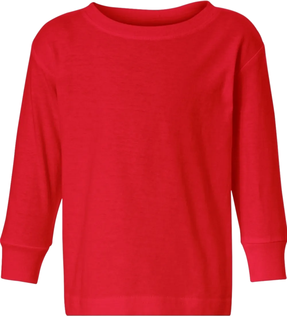 Toddler Long Sleeve Fine Jersey Tee