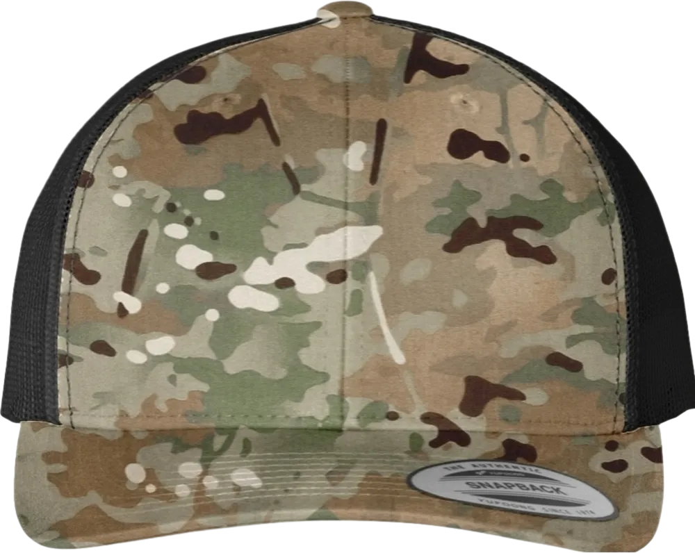 YP Classics Six-Panel Retro Trucker Cap
