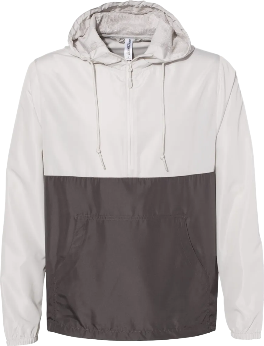 Unisex Lightweight 1/4-Zip Windbreaker Pullover Jacket