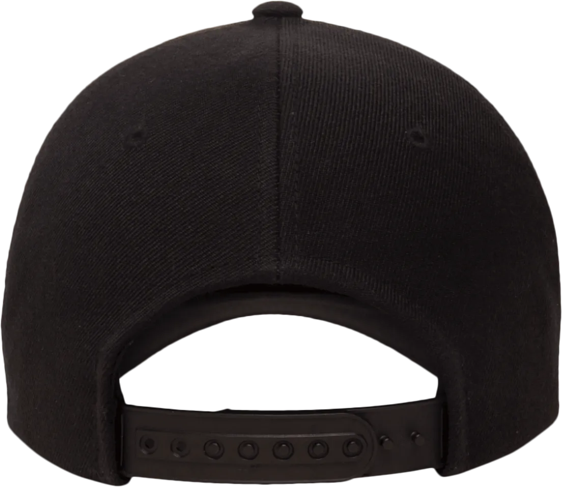 Premium Five-Panel Curved Visor Snapback Cap