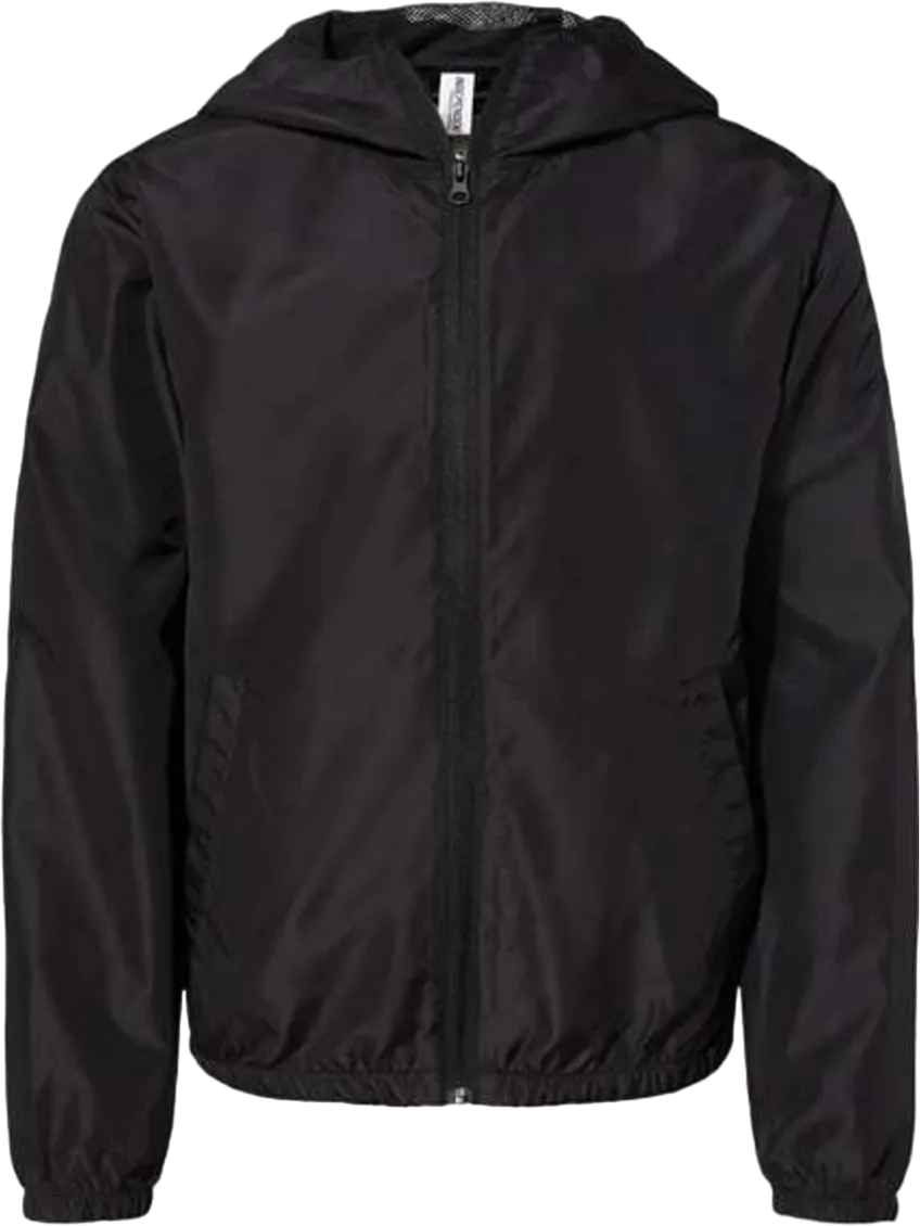 Youth Lightweight Windbreaker Full-Zip Jacket