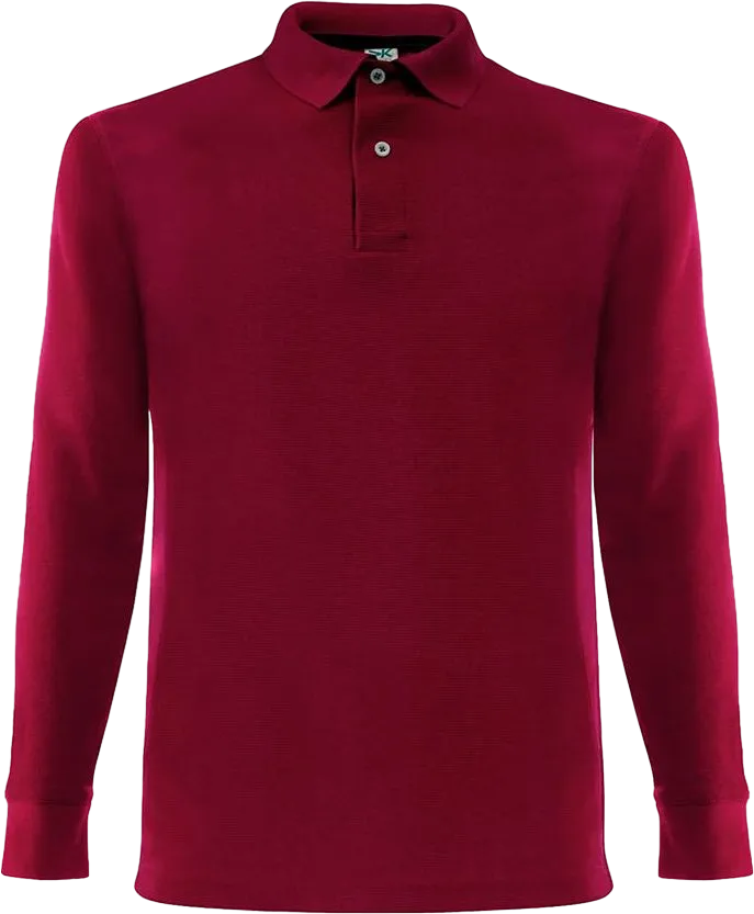 Advance Men's Long Sleeve Polo Shirt
