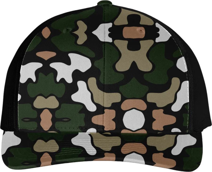 Weekender Duck Camo Trucker Snapback Cap