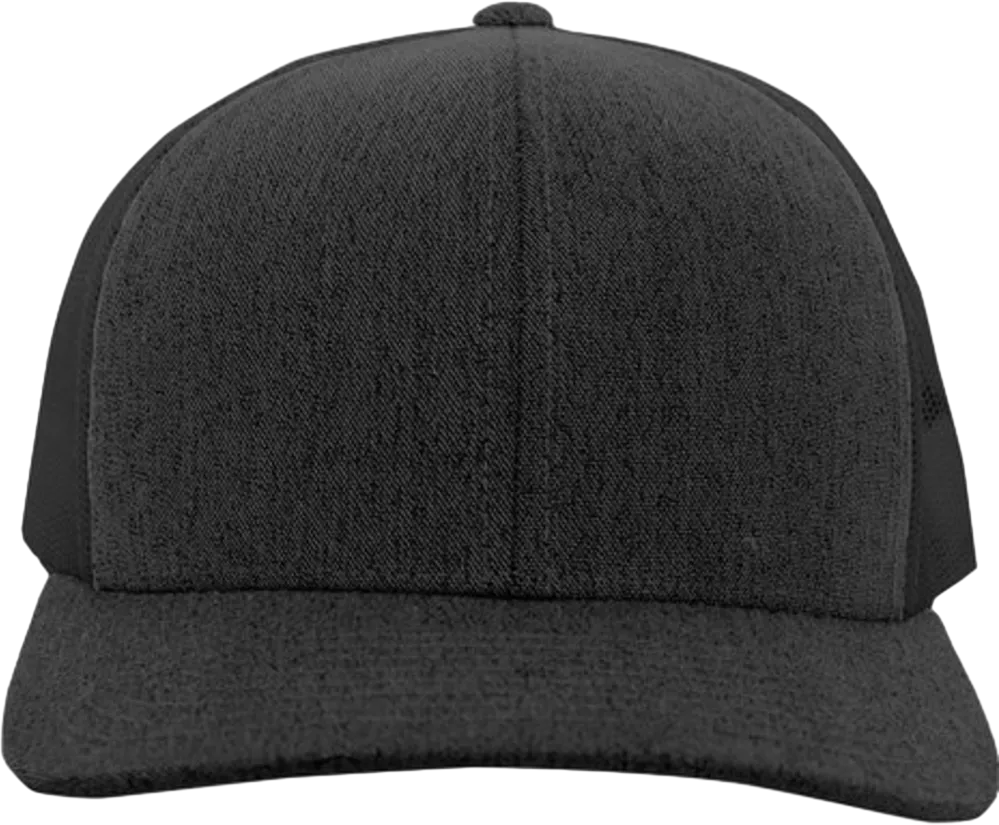 Heather Trucker Snapback Cap