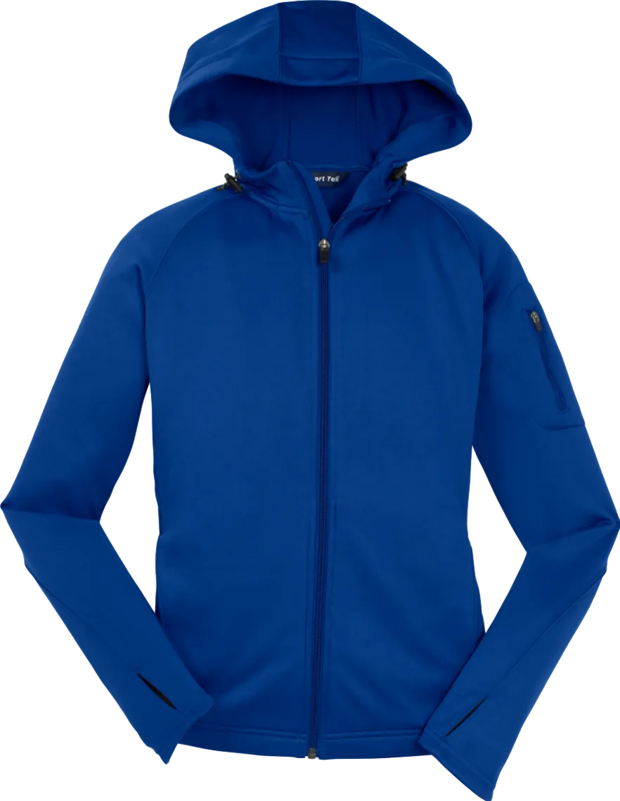 Ladies Tech Fleece Full-Zip Hooded Jacket