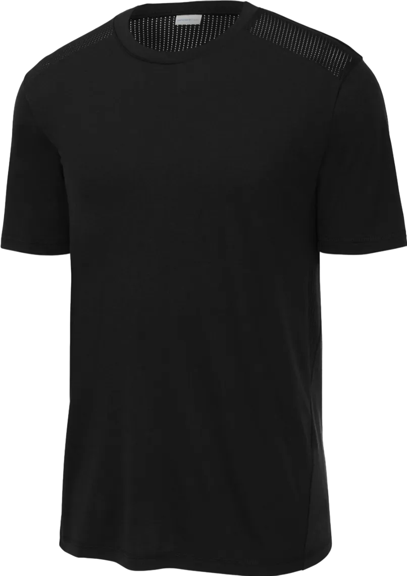 PosiCharge Tri-Blend Wicking Draft Tee