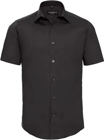 Short Sleeve Easycare Fitted Shirt