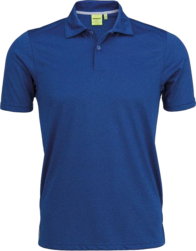 Katt Men's Microfiber Short Sleeve Polo Shirt