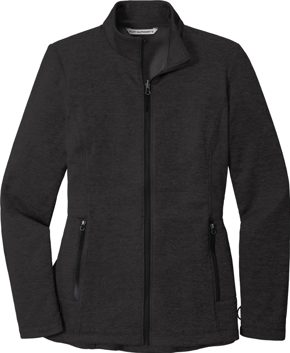 Ladies Collective Striated Fleece Jacket