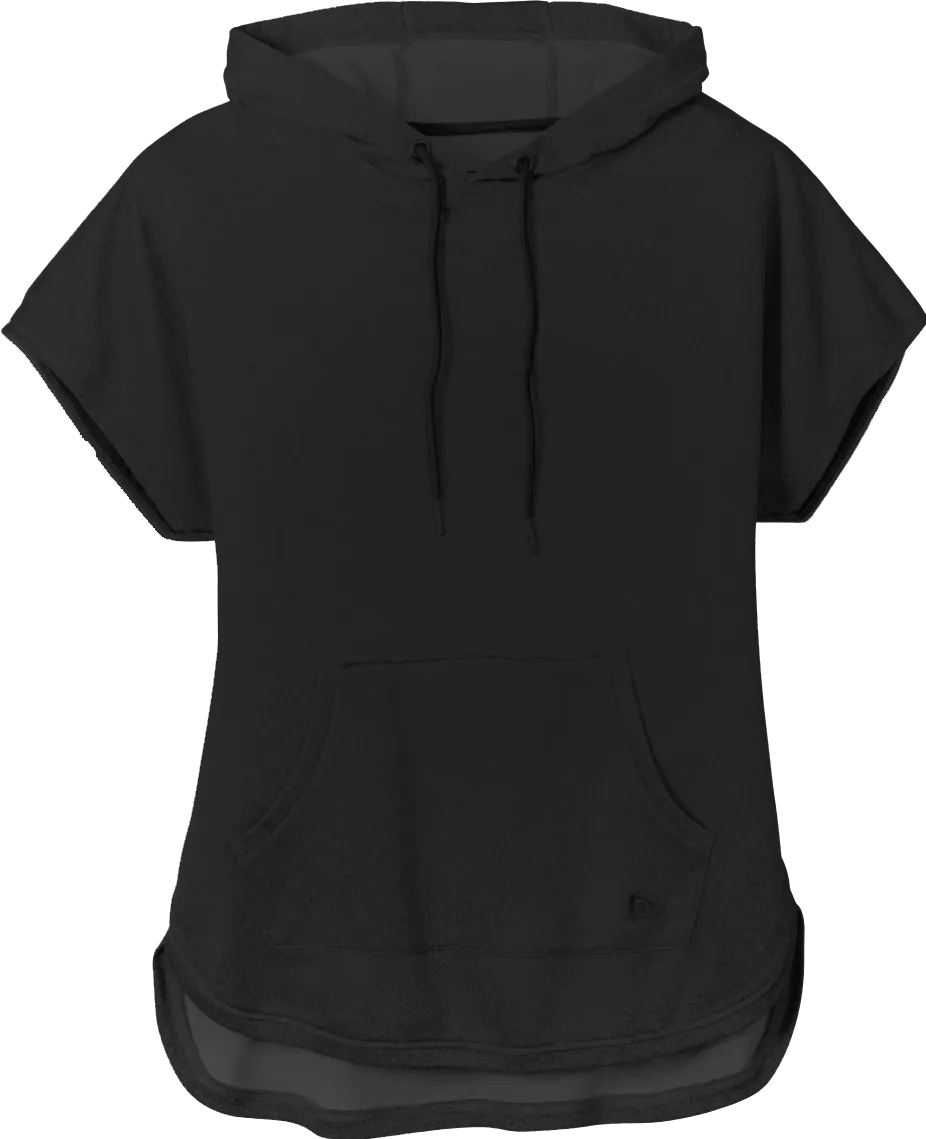 Ladies Performance Terry Short Sleeve Hoodie