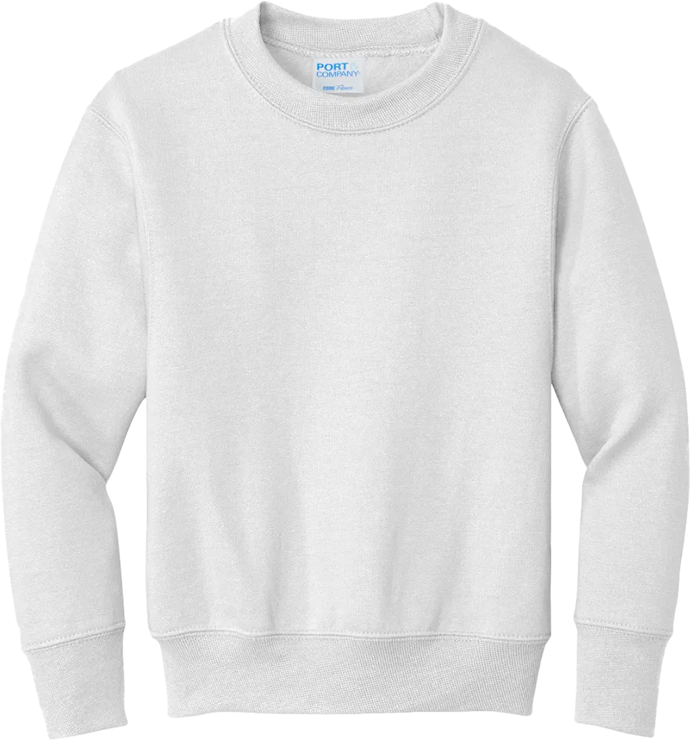 Youth Core Fleece Crewneck Sweatshirt