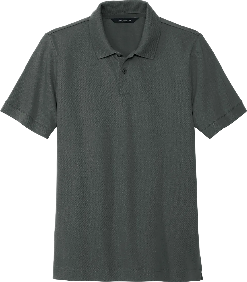 Stretch Heavyweight Pique Polo