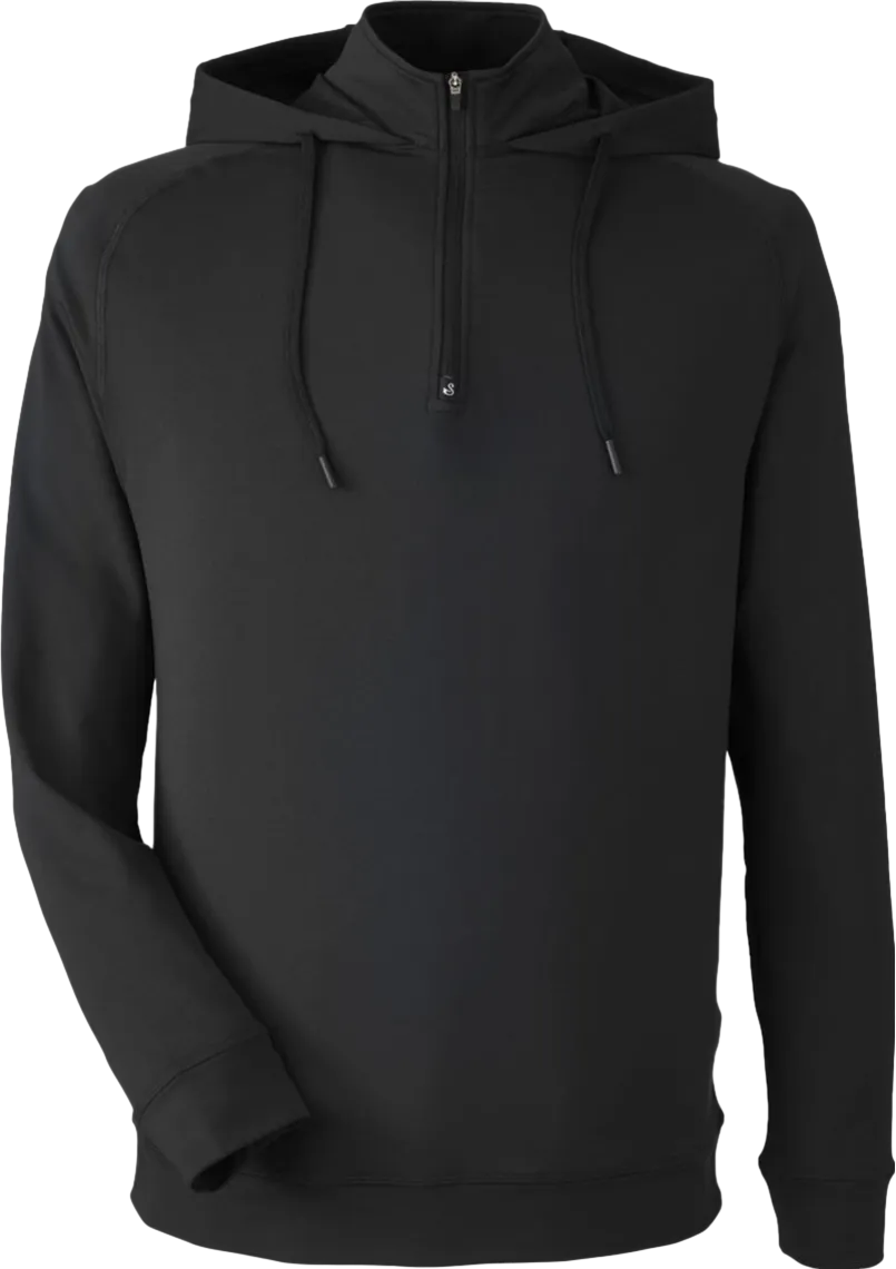 Unisex Vandyke 1/4-Zip Hooded Sweatshirt