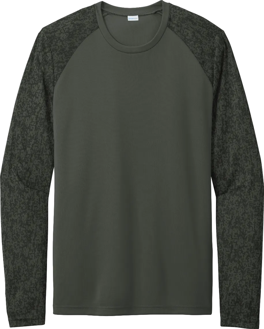 Long Sleeve Digi Camo Tee