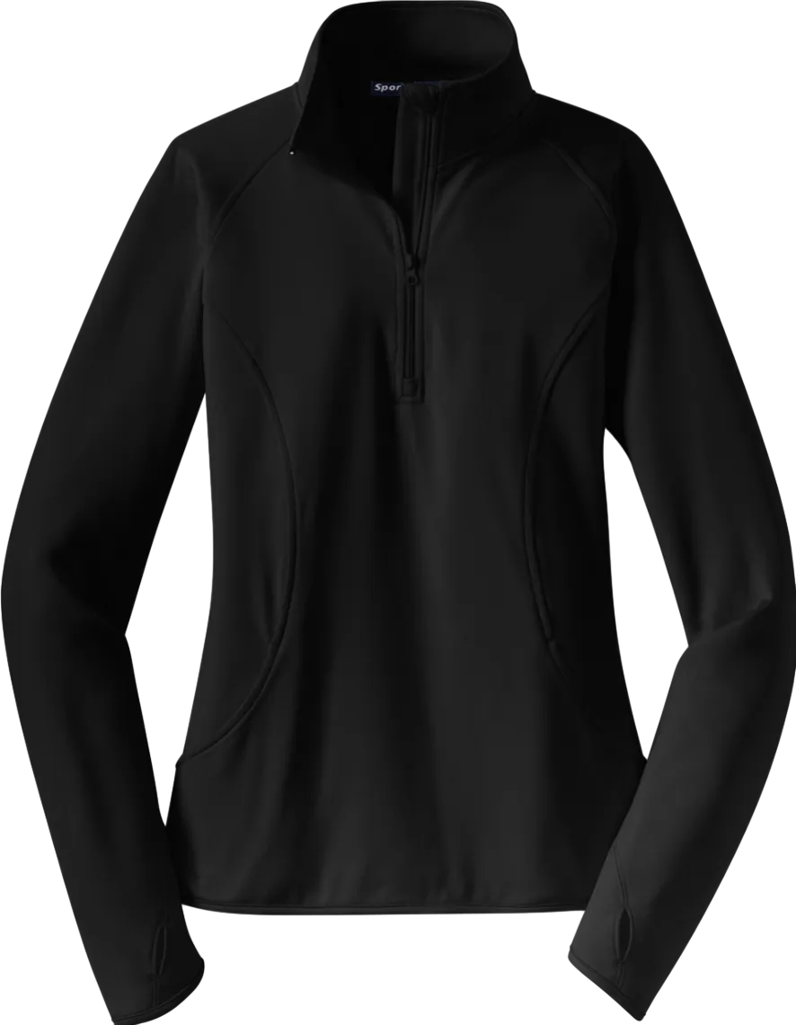 Ladies Sport-Wick Stretch 1/2-Zip Pullover