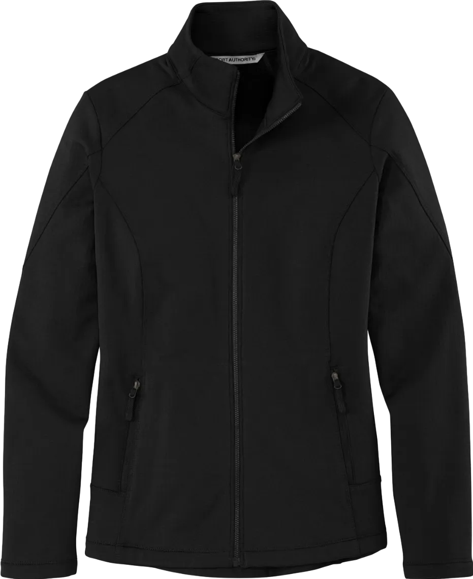Ladies Grid Fleece Jacket