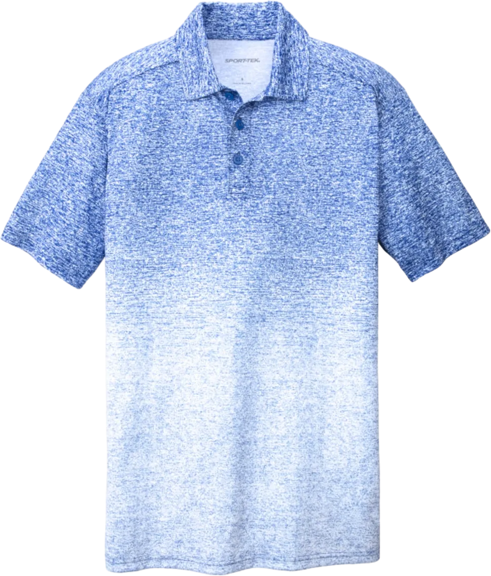 Ombre Heather Polo