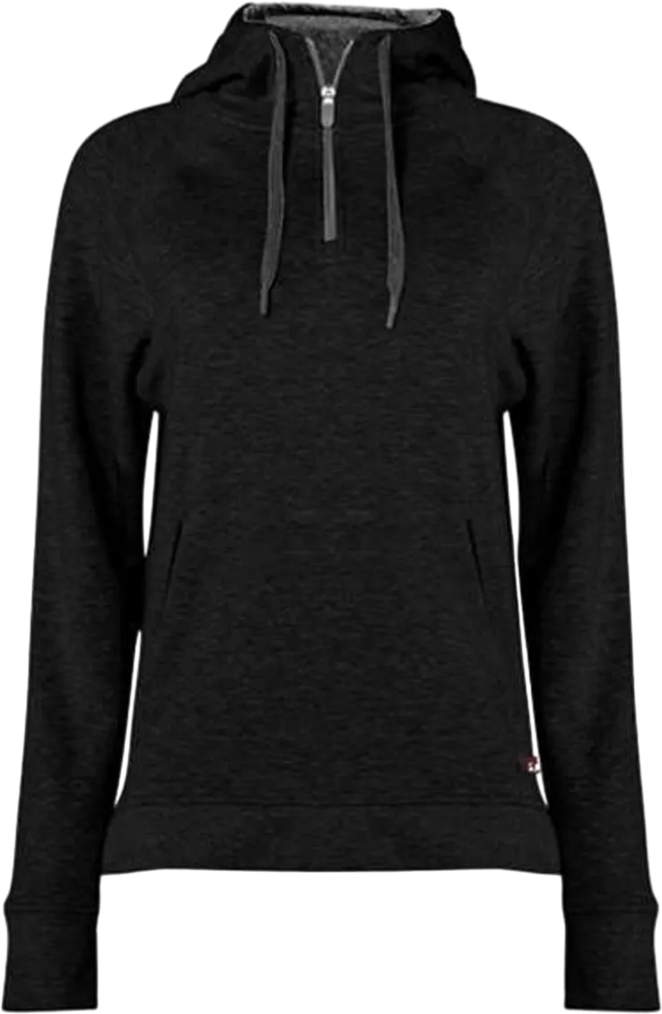 FitFlex Women's French Terry Hooded 1/4-Zip