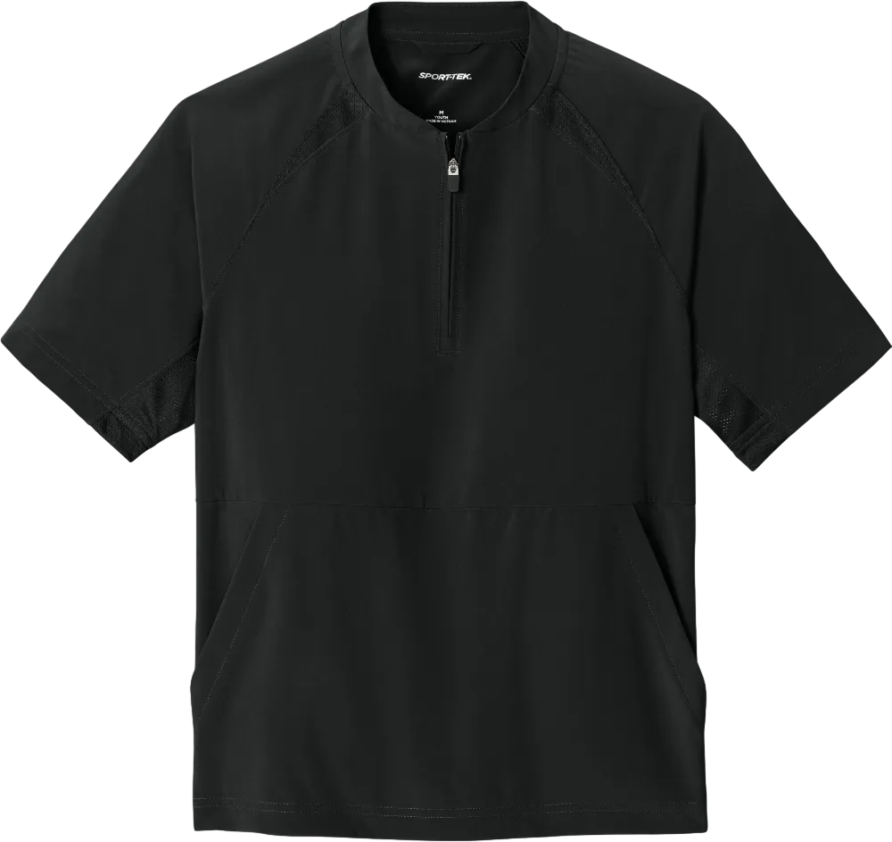 Youth Repeat 1/2-Zip Short Sleeve Jacket