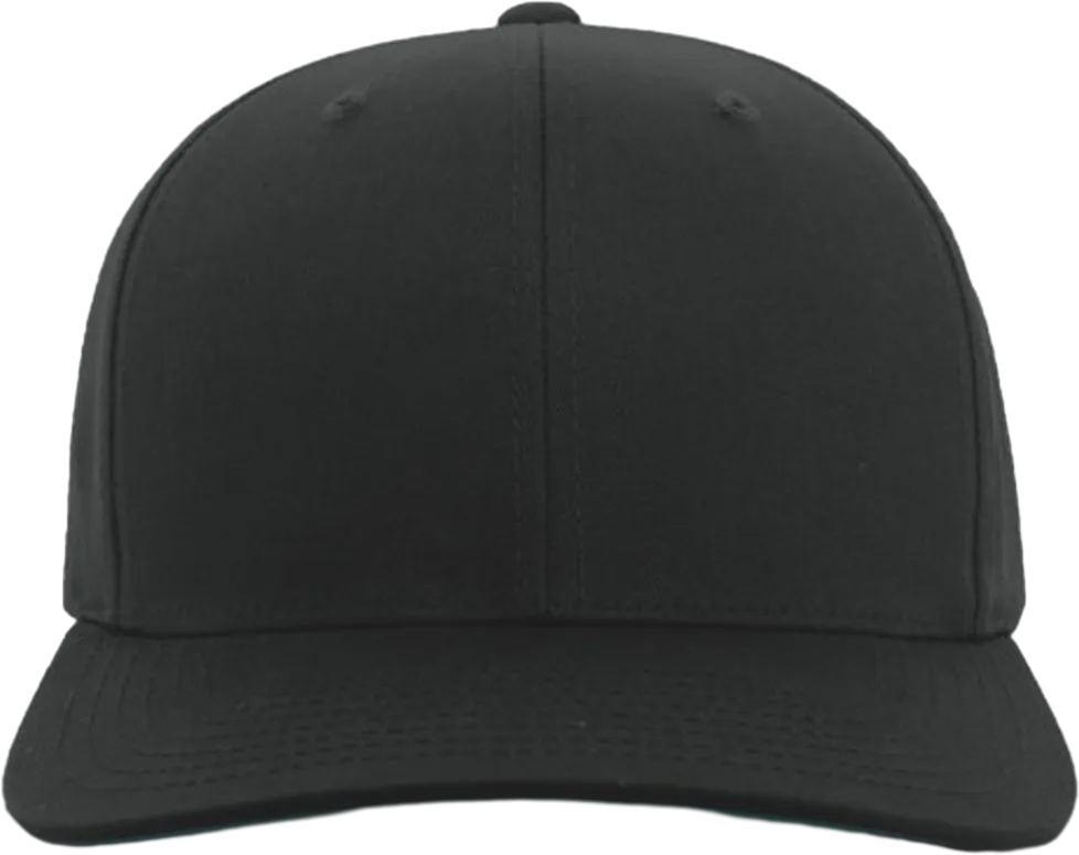 Cotton-Poly Hook-And-Loop Adjustable Cap