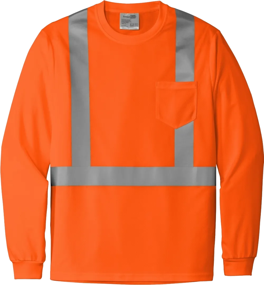 ANSI 107 Class 2 Mesh Long Sleeve Tee