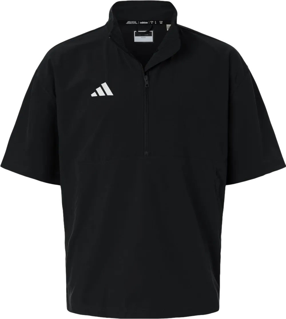 Adidas Men's Short Sleeve Quarter-Zip Pullover