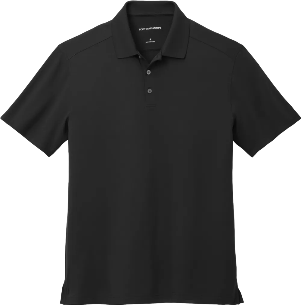 City Stretch Flat Knit Polo