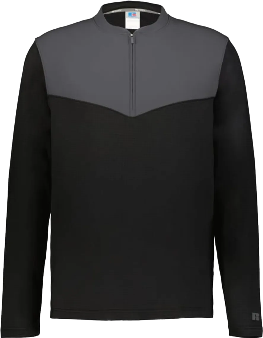 Sideline Grid 1/4-Zip Pullover