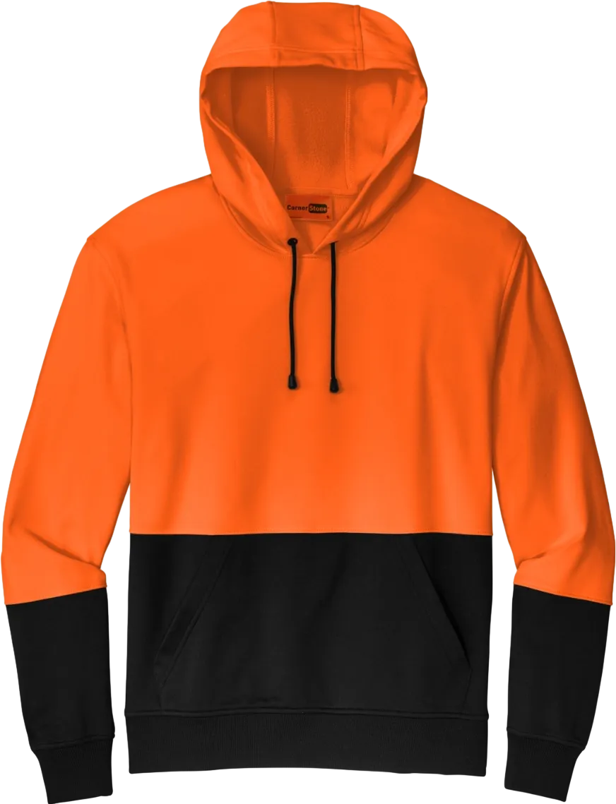 Enhanced Visibility Fleece Pullover Hoodie