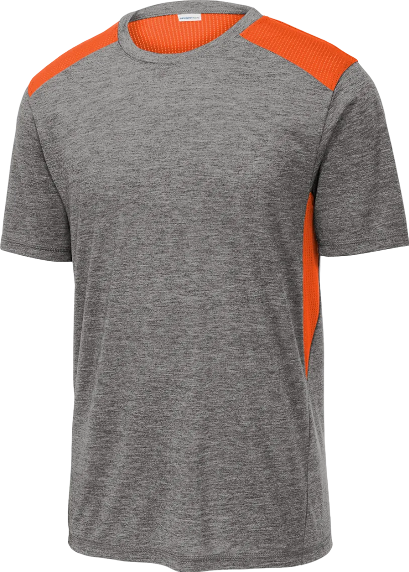 PosiCharge Tri-Blend Wicking Draft Tee