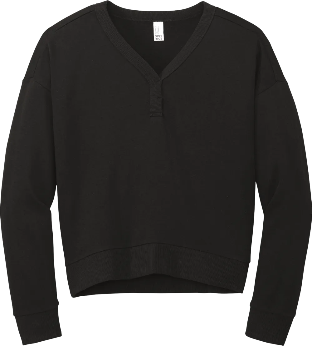 Women's Perfect Tri Fleece V-Neck Sweatshirt