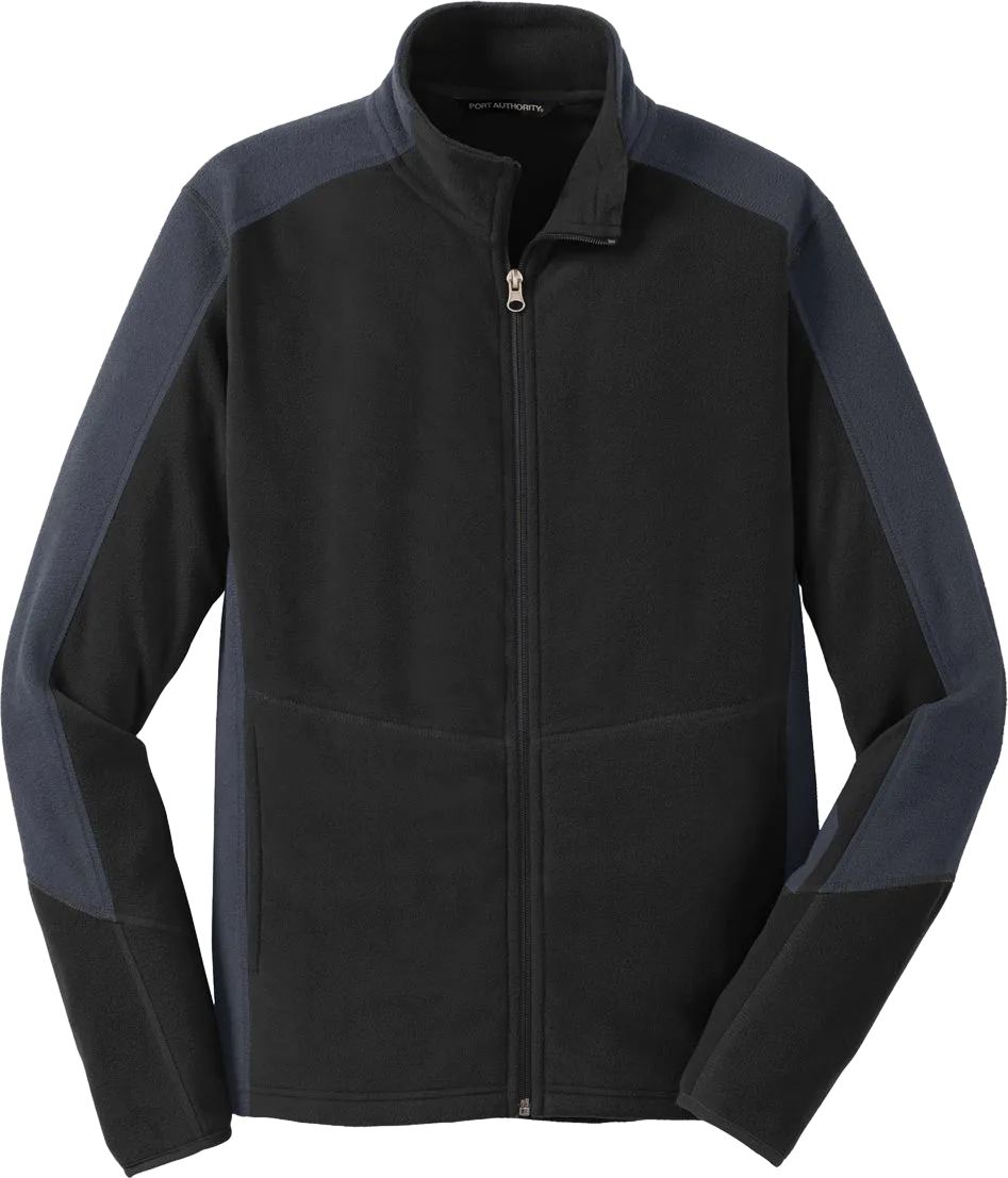 Colorblock Microfleece Jacket