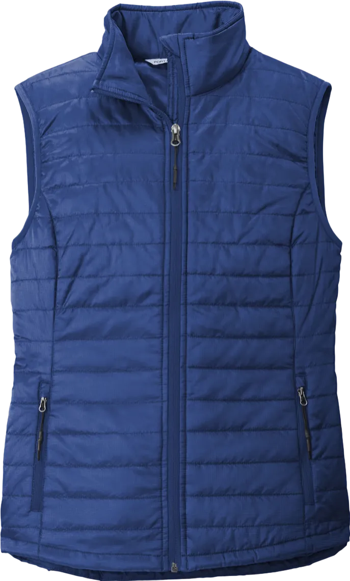 Ladies Packable Puffy Vest