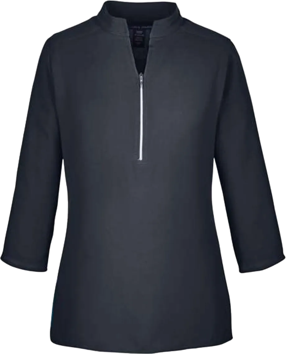 Women's Perfect Fit Three-Quarter Sleeve Crepe Tunic