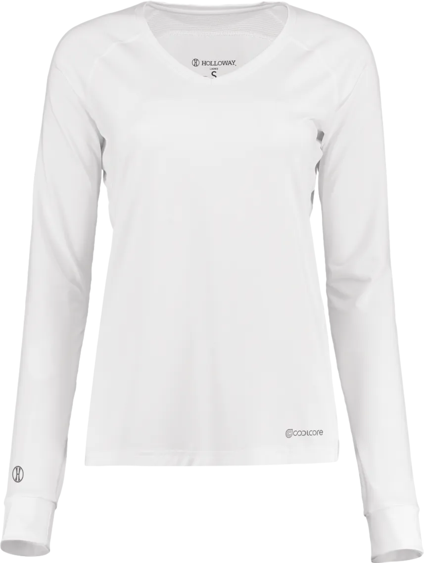 Ladies Electrify Long Sleeve Tee Powered by Coolcore