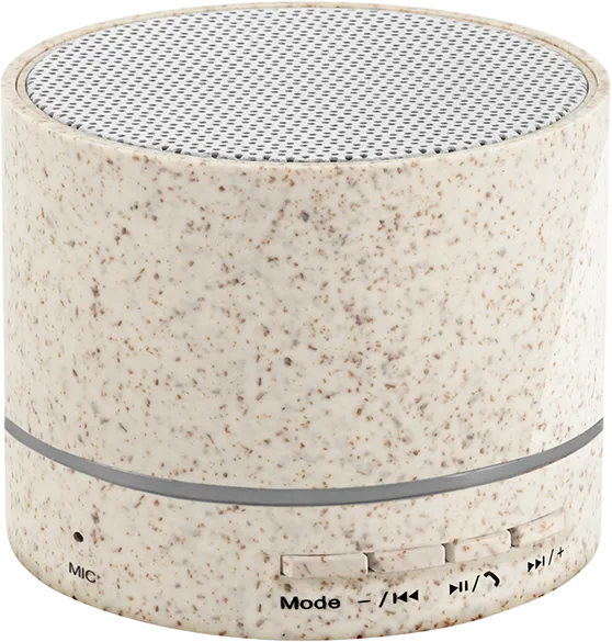 Round Eco-Friendly Portable Speaker