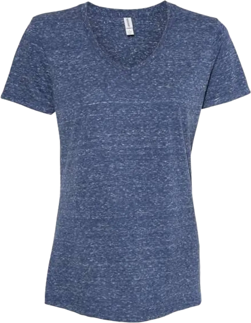 Women's Snow Heather Jersey V-Neck T-Shirt