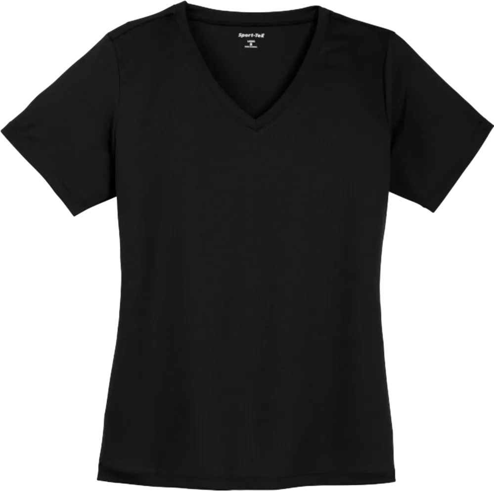 Ladies PosiCharge RacerMesh V-Neck Tee