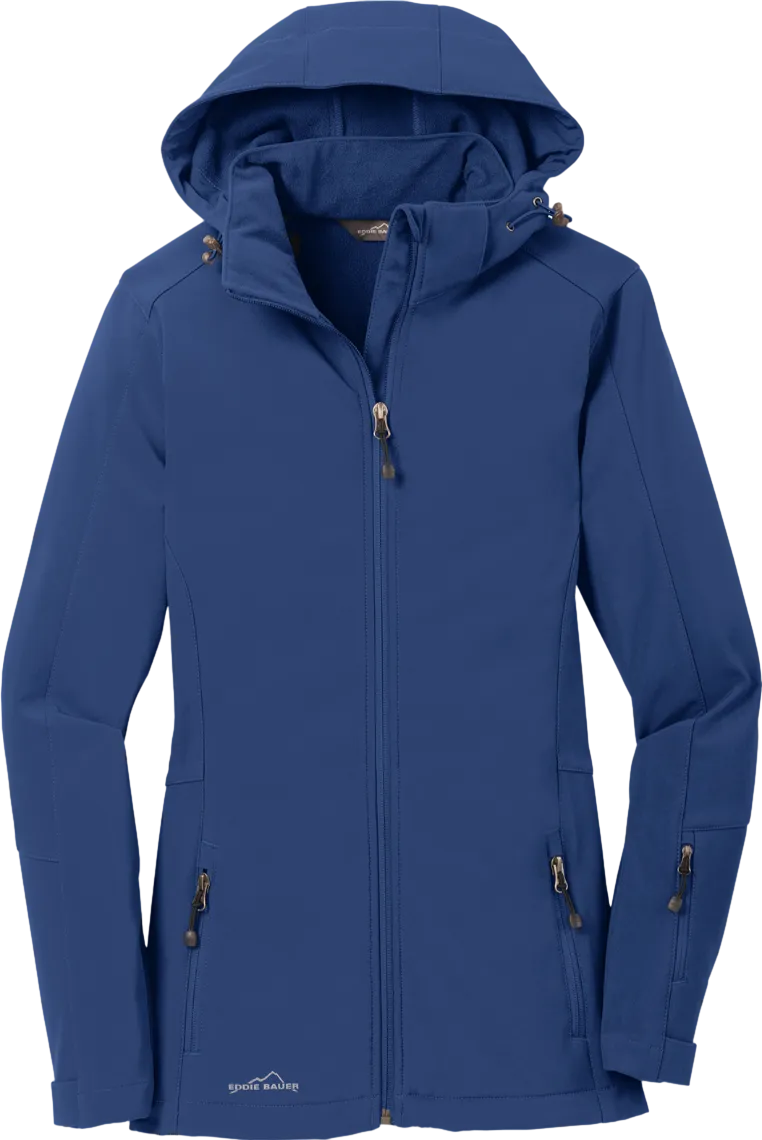 Ladies Hooded Soft Shell Parka