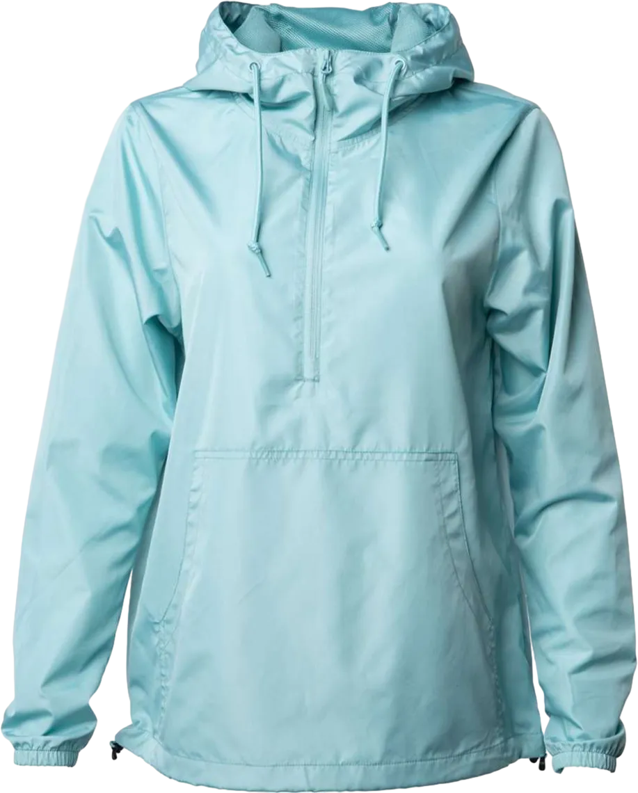 Unisex Lightweight 1/4-Zip Windbreaker Pullover Jacket