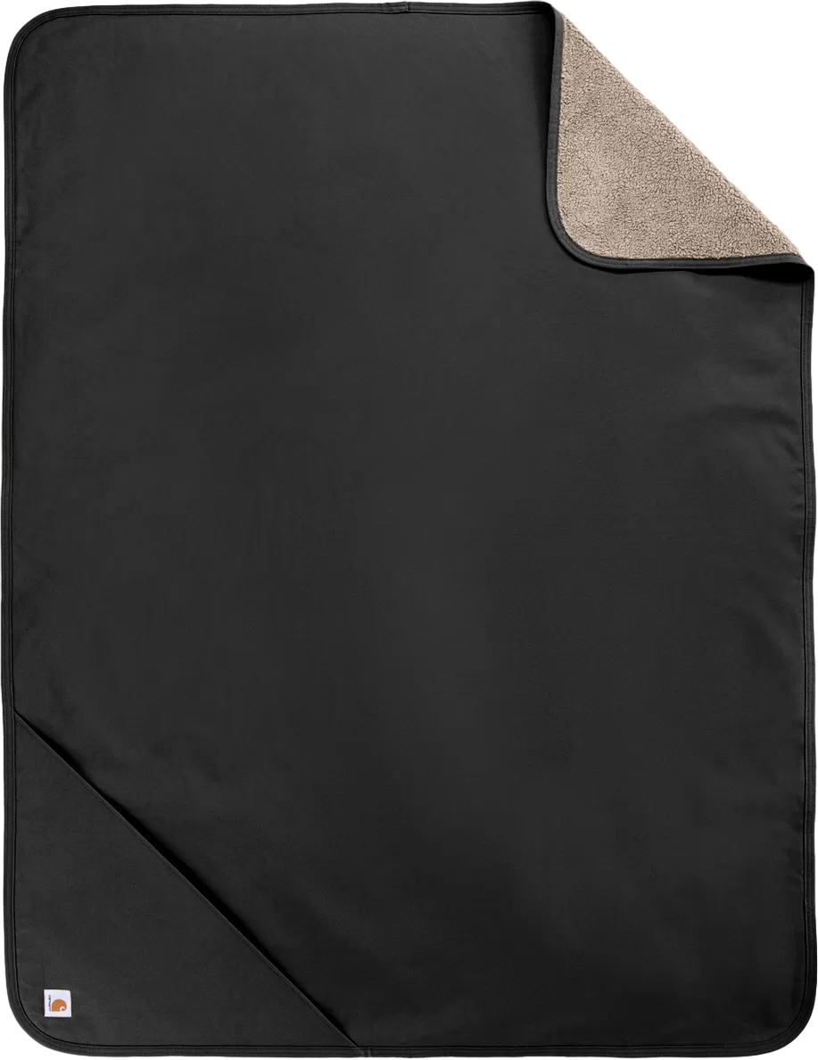 Firm Duck Sherpa-Lined Blanket