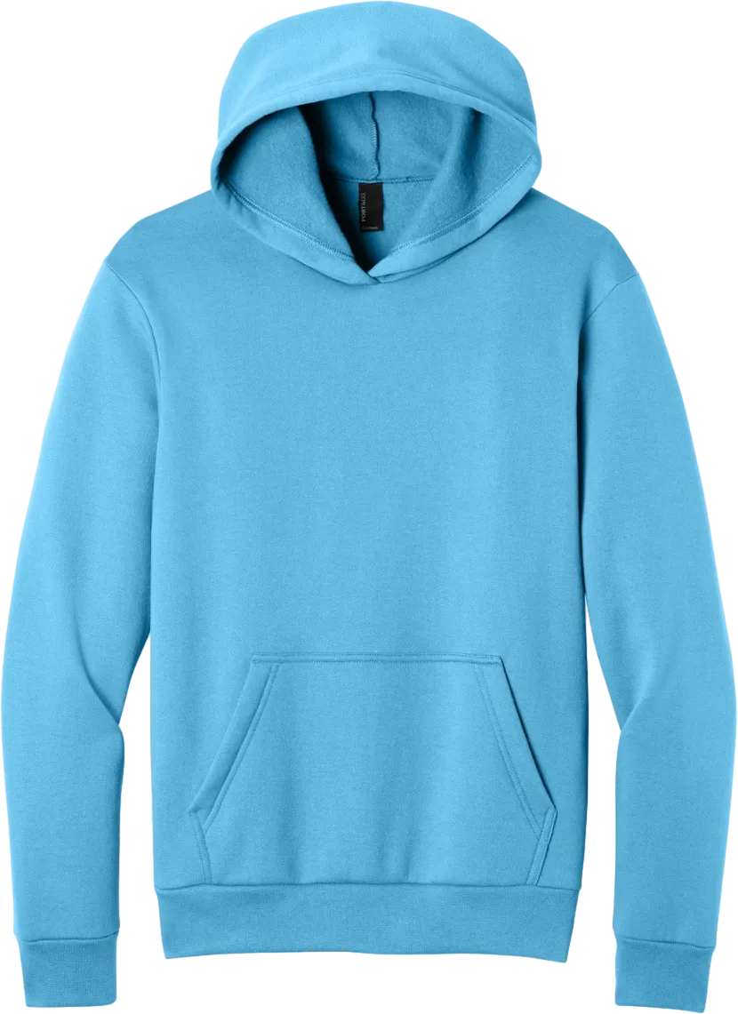 Port & Co Easy Fleece Pullover Hooded Sweatshirt