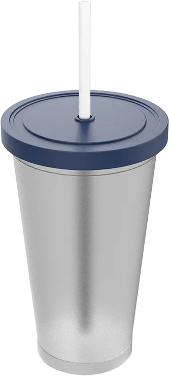 Juice Cup with Lid and Straw