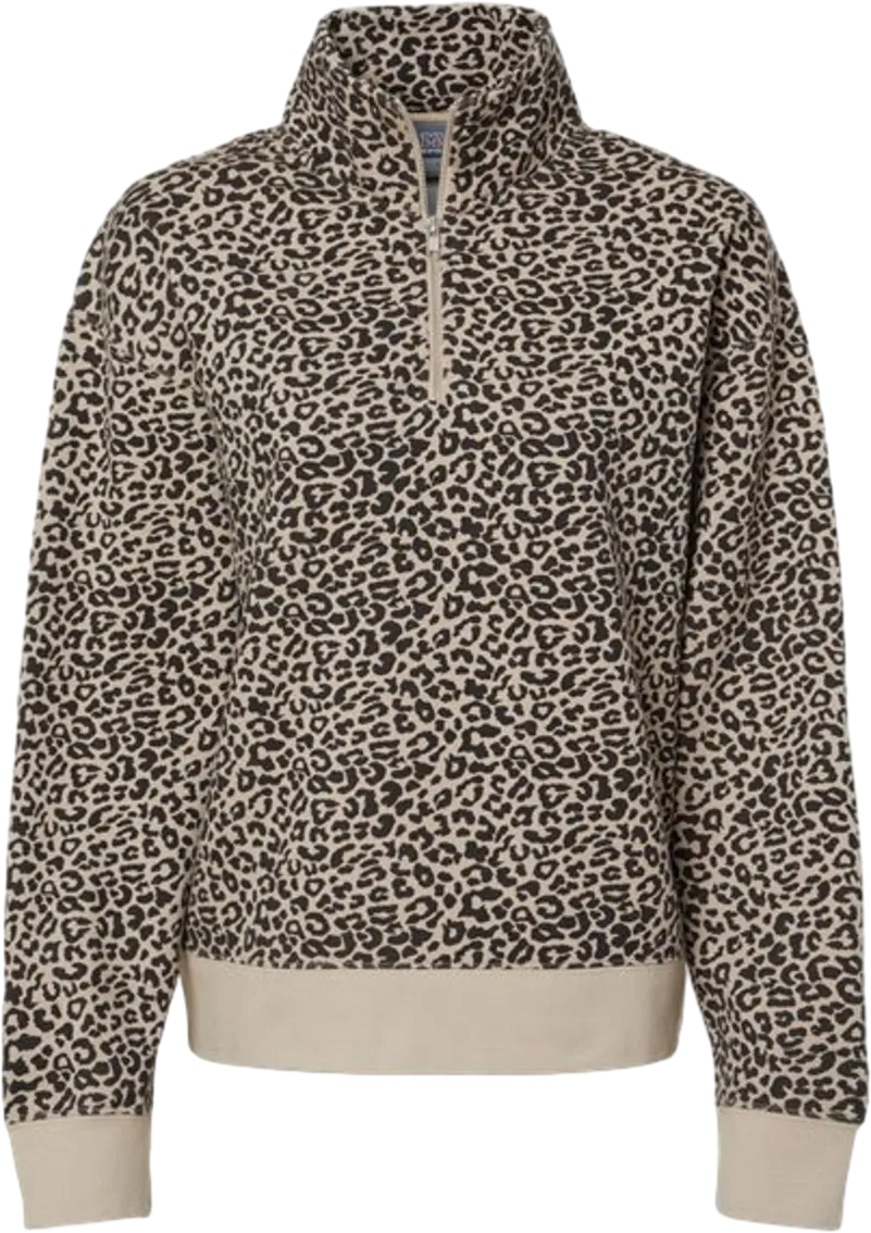 Women's Sueded Fleece 1/4-Zip Sweatshirt