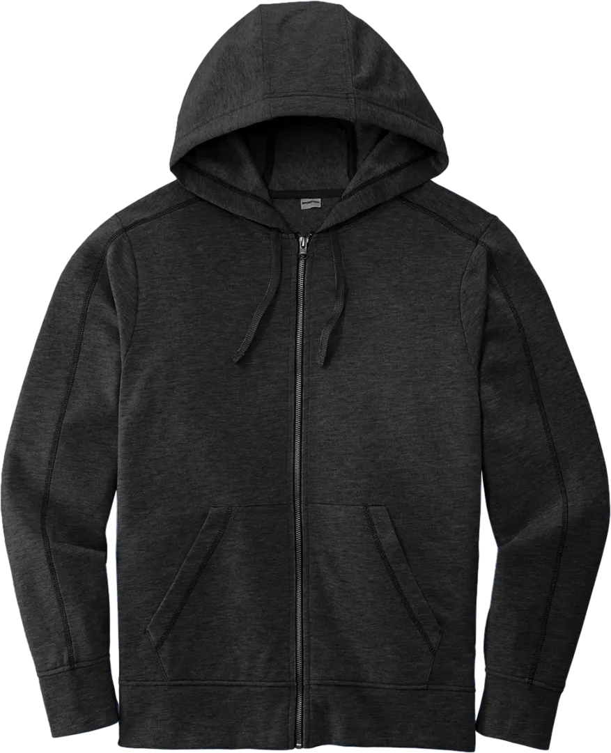 PosiCharge Tri-Blend Wicking Fleece Full-Zip Hooded Jacket